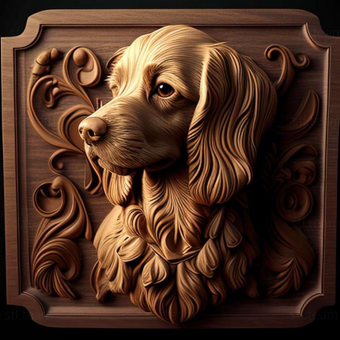 3D model dog (STL)